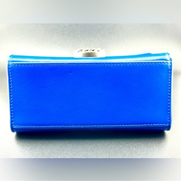 Marc Jacobs The St. Marc Mini Leather Tote Bag In Cobalt,  With Additional Strap - Picture 4 of 16